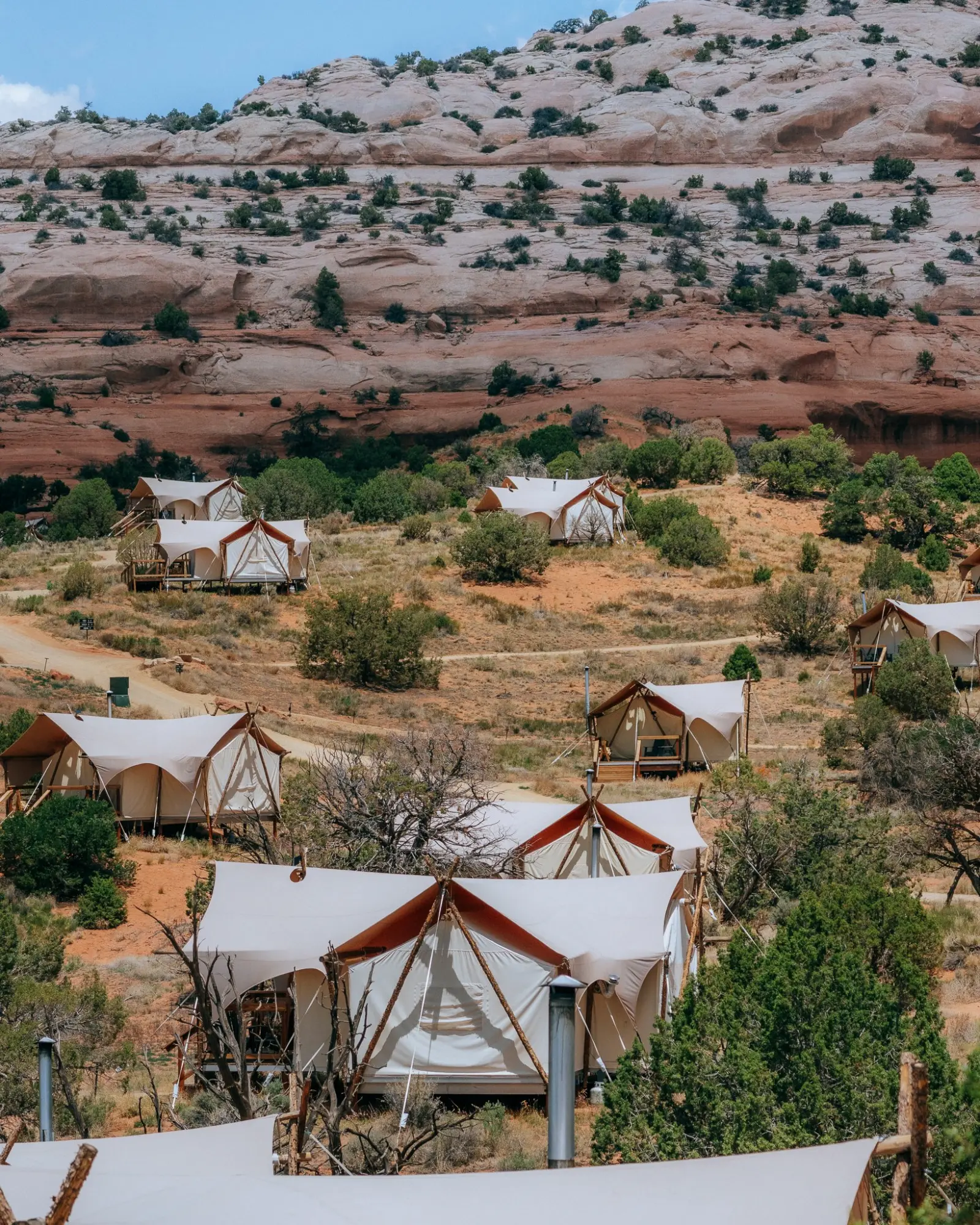 ULUM Resorts luxury glamping in Utah red rock